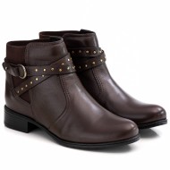 BOTA FEMININA CAFÉ F253