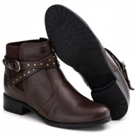 BOTA FEMININA CAFÉ F253