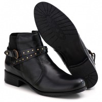 BOTA FEMININA PRETA F253
