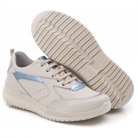 TENIS FEMININO EM COURO TF210A TENIS FEMININO EM COURO TF210A