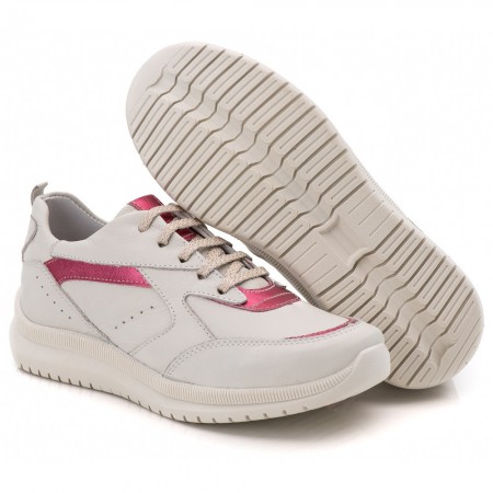 TENIS FEMININO EM COURO TF210P