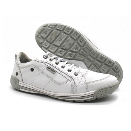 Sapatenis Amsterdam Branco Palmilha em gel 5805 Sapatenis Amsterdam Branco Palmilha em gel 5805