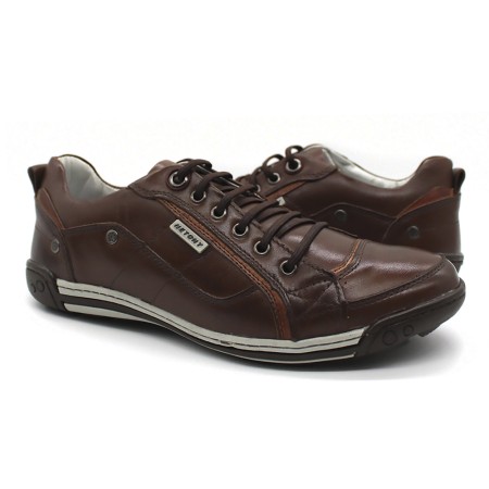Sapatenis Amsterdam Castanho Palmilha em gel 5805 Sapatenis Amsterdam Castanho Palmilha em gel 5805
