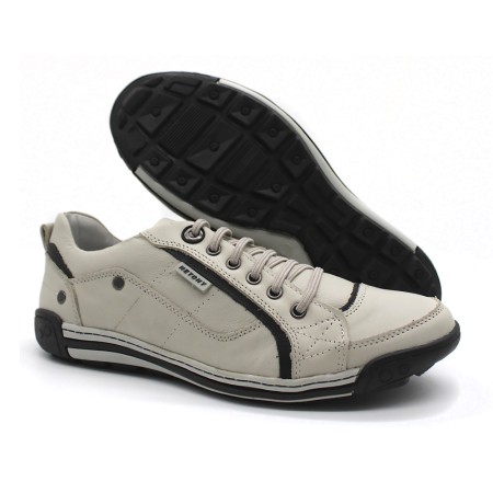 Sapatenis Amsterdam Off White Palmilha em gel 5805 Sapatenis Amsterdam Off White Palmilha em gel 5805