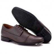 SAPATO SOCIAL COMFORT MASCULINO EM COURO CAFÉ 016 SAPATO SOCIAL COMFORT MASCULINO EM COURO CAFÉ 016