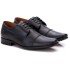 SAPATO SOCIAL COMFORT MASCULINO EM COURO PRETO 016