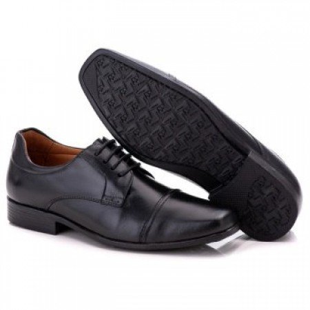 SAPATO SOCIAL COMFORT MASCULINO EM COURO PRETO 021 SAPATO SOCIAL COMFORT MASCULINO EM COURO PRETO 021