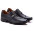 SAPATO SOCIAL COMFORT MASCULINO EM COURO PRETO 022