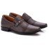 SAPATO SOCIAL COMFORT MASCULINO EM COURO CAFÉ 024