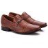 SAPATO SOCIAL COMFORT MASCULINO EM COURO PINHÃO 024