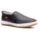 Dock-sider Slip On Masculino Couro Preto 1001