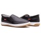Dock-sider Slip On Masculino Couro Preto 1001