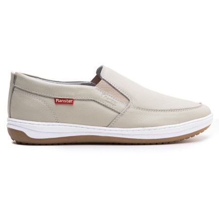 Dock-sider Slip On Masculino Couro Gelo 1001