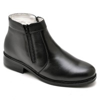 BOTA FINA EM COURO DE CANEIRO PRETO 1500