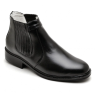 BOTA FINA EM COURO DE CANEIRO PRETO 1501P