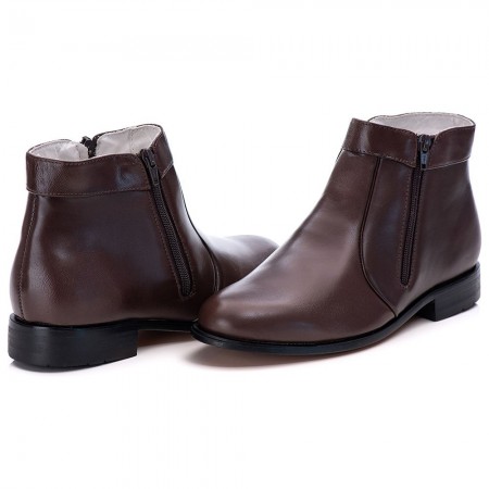 BOTA FINA EM COURO DE CANEIRO CAFÉ 1700 BOTA FINA EM COURO DE CANEIRO CAFÉ 1700