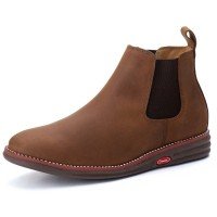 BOTA FINA EM COURO RUSTICO CASTOR 1900CC