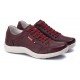 SAPATENIS CASUAL CONFORT VERMELHO BORDO 3000