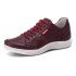 SAPATENIS CASUAL CONFORT VERMELHO BORDO 3000