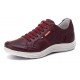 SAPATENIS CASUAL CONFORT VERMELHO BORDO 3000