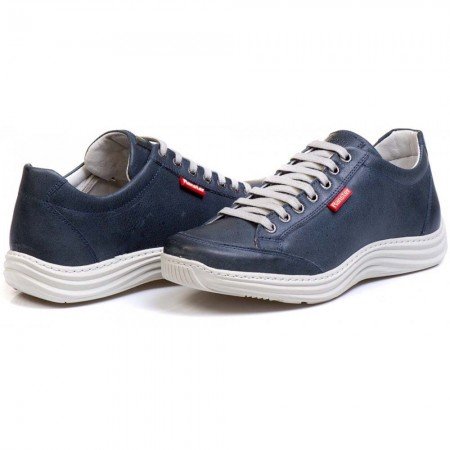 SAPATENIS CASUAL CONFORT AZUL MARINHO 3001 SAPATENIS CASUAL CONFORT AZUL MARINHO 3001