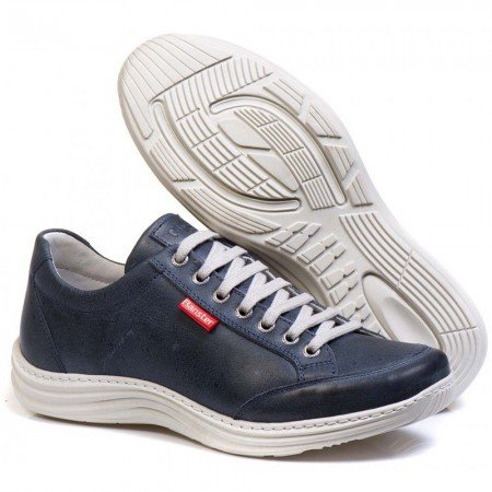 SAPATENIS CASUAL CONFORT AZUL MARINHO 3001 SAPATENIS CASUAL CONFORT AZUL MARINHO 3001