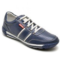 SAPATENIS CASUAL CONFORT AZUL MARINHO 3004
