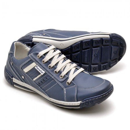 SAPATENIS CASUAL CONFORT AZUL MARINHO 3005