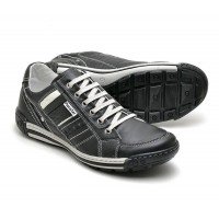 SAPATENIS CASUAL CONFORT PRETO 3005 SAPATENIS CASUAL CONFORT PRETO 3005