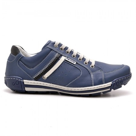 SAPATENIS CASUAL CONFORT AZUL MARINHO 3007