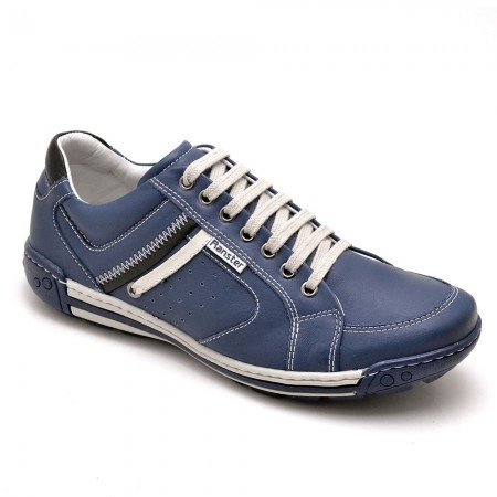 SAPATENIS CASUAL CONFORT AZUL MARINHO 3007