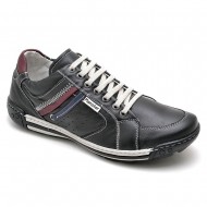 SAPATENIS CASUAL CONFORT PRETO 3007