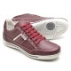 SAPATENIS CASUAL CONFORT VERMELHO BORDO 3008