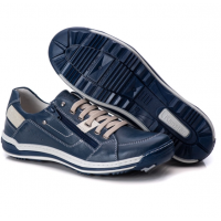 SAPATENIS CASUAL CONFORT AZUL 3015A SAPATENIS CASUAL CONFORT AZUL 3015A
