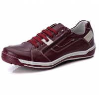 SAPATENIS CASUAL CONFORT VERMELHO BORDO 3015B