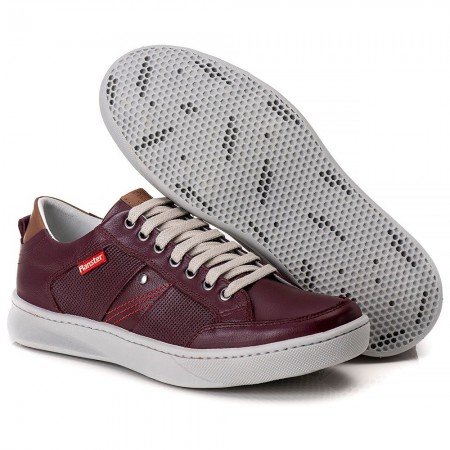 SAPATENIS CASUAL CONFORT BORDO 3020 SAPATENIS CASUAL CONFORT BORDO 3020