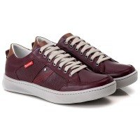 SAPATENIS CASUAL CONFORT BORDO 3020