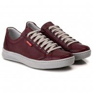SAPATENIS CASUAL CONFORT BORDO 3021