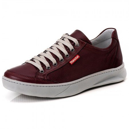 SAPATENIS CASUAL CONFORT BORDO 3021