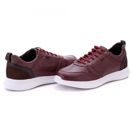 TÊNIS MASCULINO CONFORT BORDO 3022 TÊNIS MASCULINO CONFORT BORDO 3022