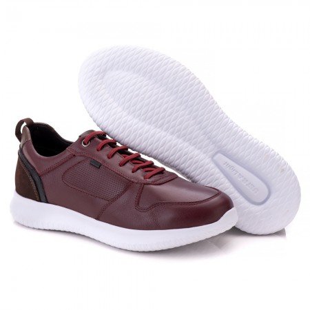 TÊNIS MASCULINO CONFORT BORDO 3022 TÊNIS MASCULINO CONFORT BORDO 3022
