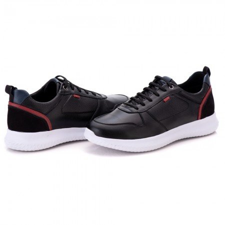 TÊNIS MASCULINO CONFORT PRETO 3022 TÊNIS MASCULINO CONFORT PRETO 3022