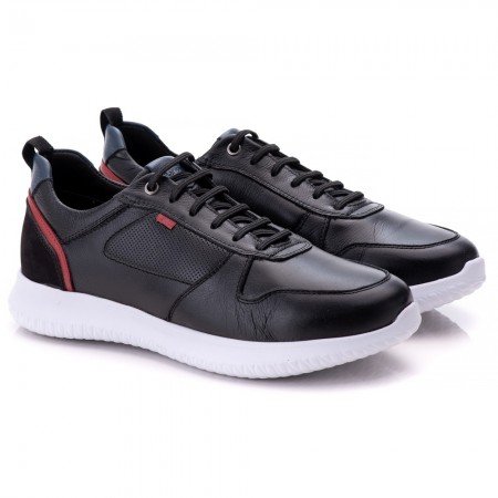 TÊNIS MASCULINO CONFORT PRETO 3022 TÊNIS MASCULINO CONFORT PRETO 3022