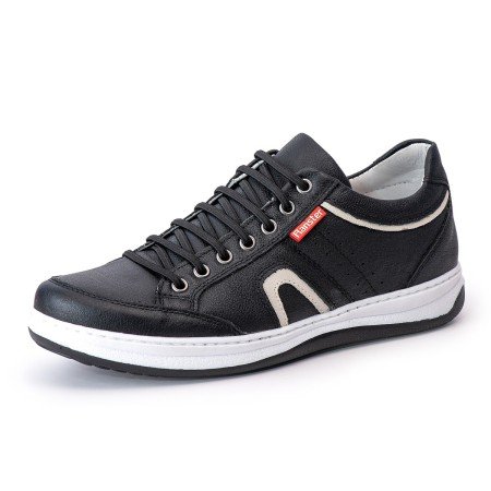 SAPATENIS CASUAL CONFORT PRETO 3025