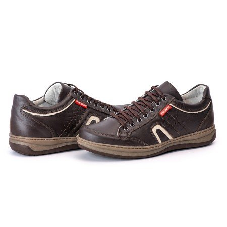 SAPATENIS CASUAL CONFORT TABACO 3025