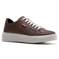 SAPATENIS CASUAL CONFORT CAFE 3026
