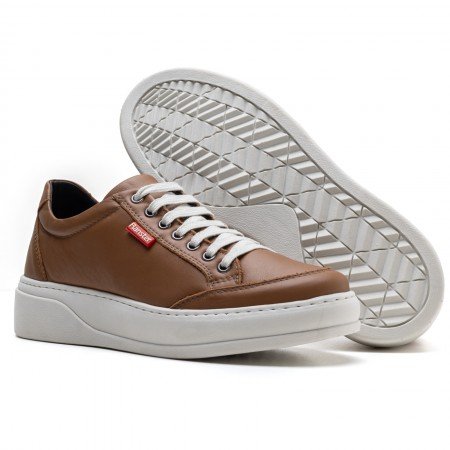 SAPATENIS CASUAL CONFORT CARAMELO 3026 SAPATENIS CASUAL CONFORT CARAMELO 3026