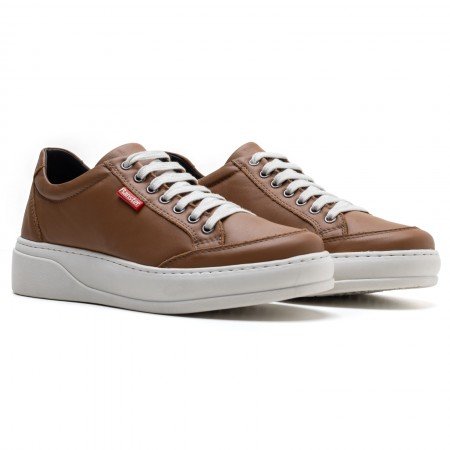SAPATENIS CASUAL CONFORT CARAMELO 3026 SAPATENIS CASUAL CONFORT CARAMELO 3026