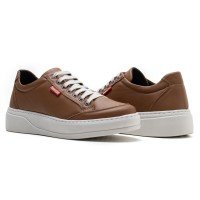 SAPATENIS CASUAL CONFORT CARAMELO 3026 SAPATENIS CASUAL CONFORT CARAMELO 3026