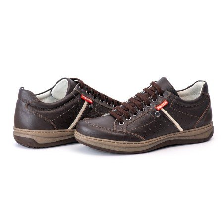 SAPATENIS CASUAL CONFORT TABACO 3030